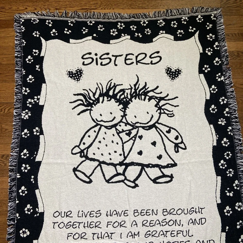 Sisters in Spirit AND Sisters Marci Children of the Inner Light Tapestry Blanket